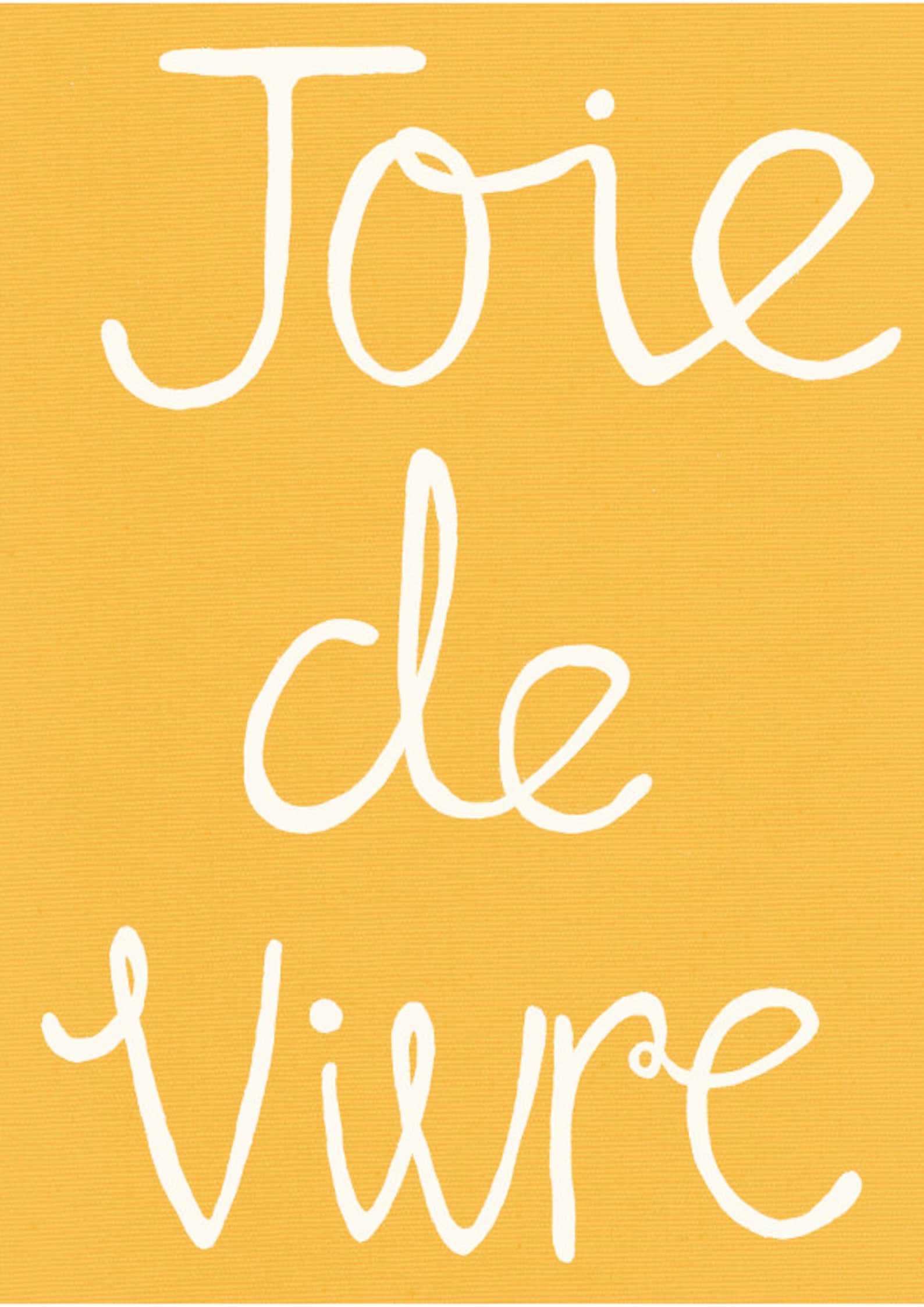 Joie De Vivre French Print French Saying Hand Drawn Etsy Joie De Vivre French Print French Saying Hand Drawn Etsy