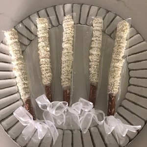 Bridal Pretzel Rods