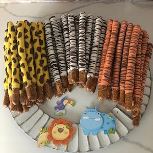 Safari Chocolate Covered Pretzels
