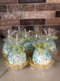 Baby Shower Caramel Apples