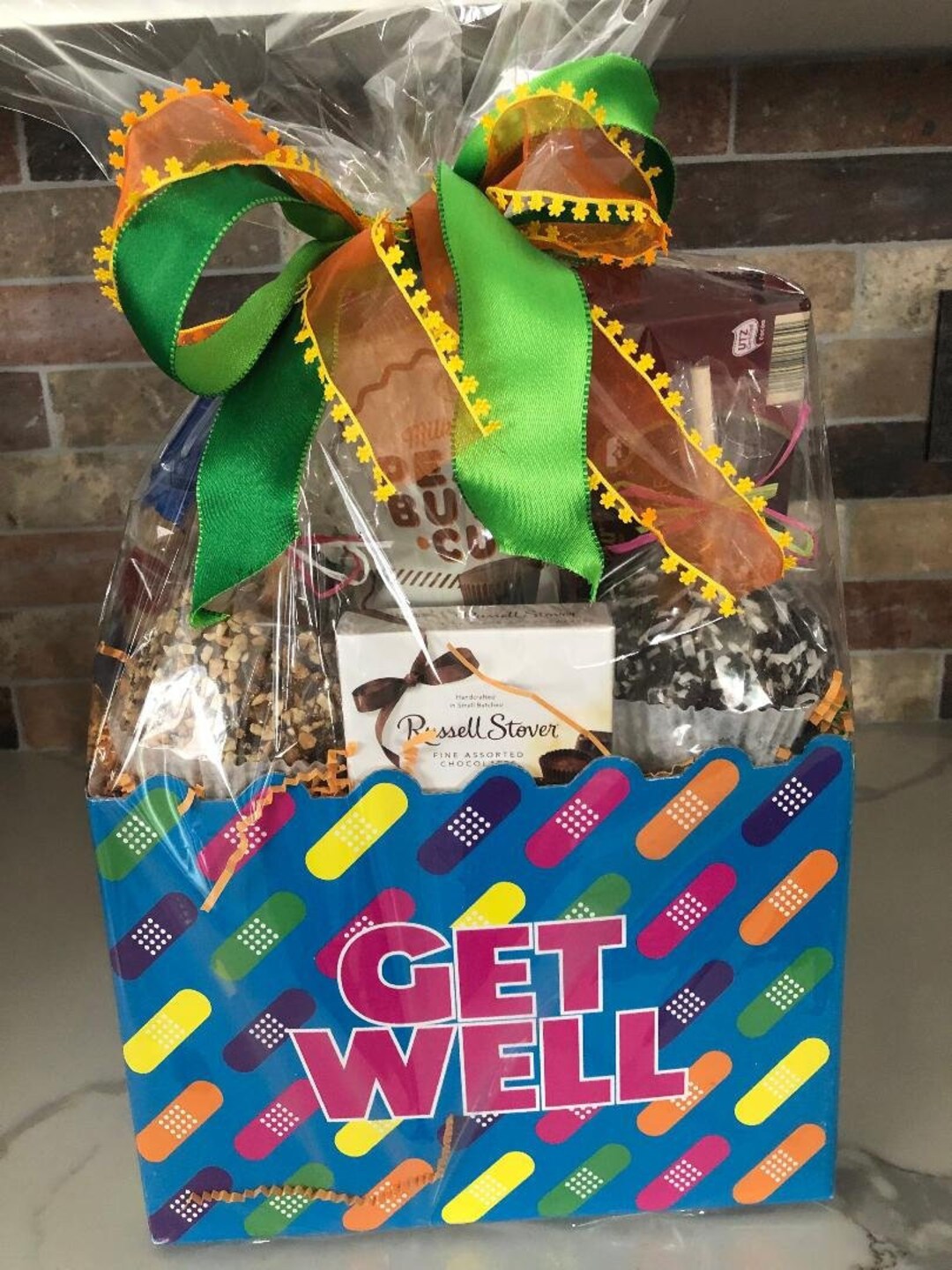 Get Well Soon Basket Etsy