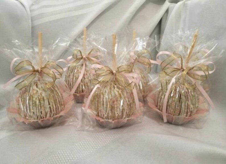 Baby Shower Caramel Apples Etsy