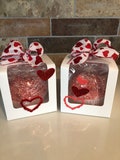 Valentine's Day Caramel Apples