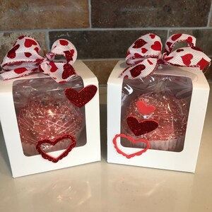 Karamelappels voor Valentijnsdag