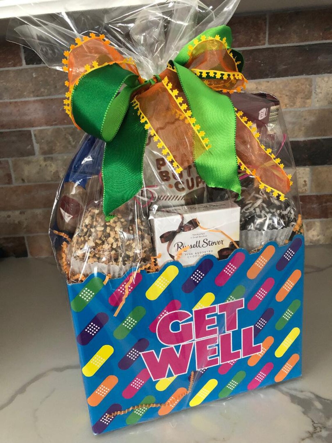Get Well Soon Basket Etsy