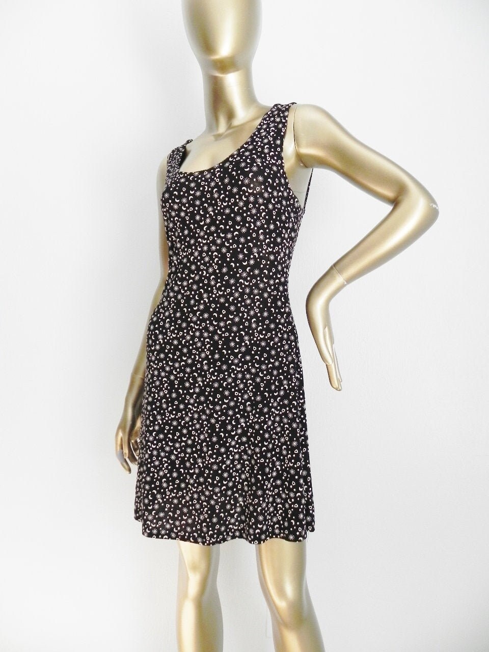 long black stretchy dress