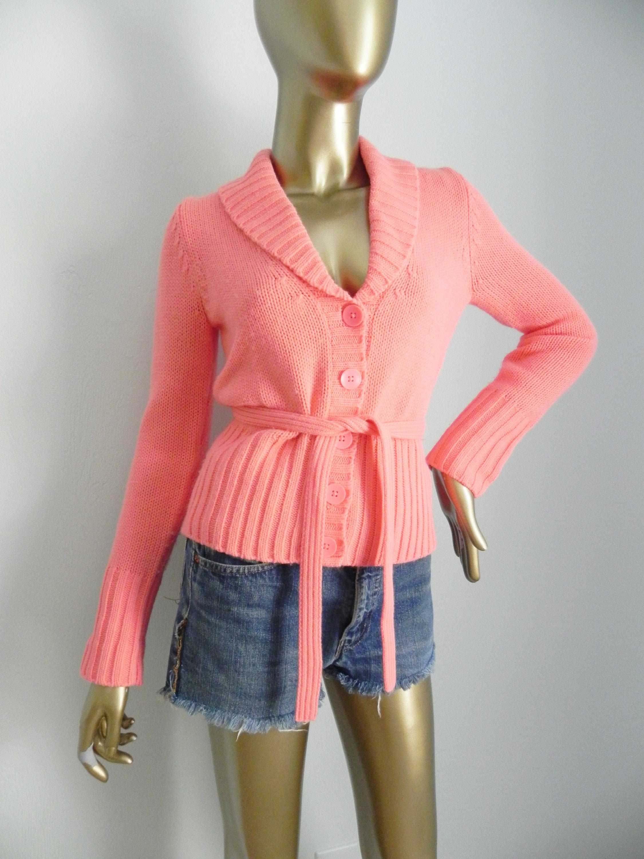 Coral Sweater - Etsy
