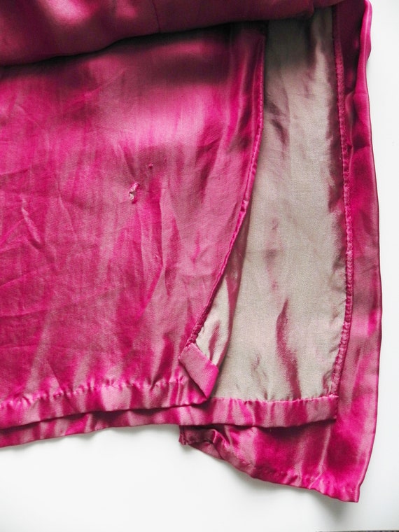 vintage iridescent pink tunic \ vintage handmade … - image 7