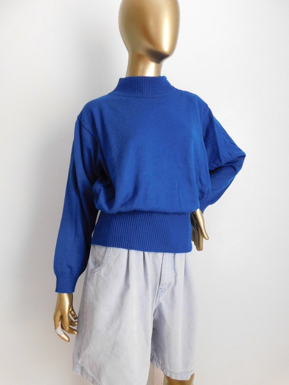 Vintage royal blue sweater - Gem