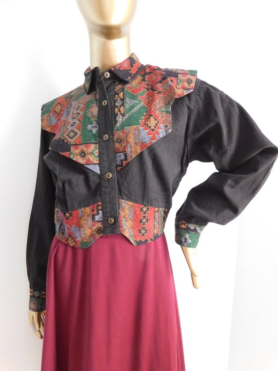 vintage western wear jacket \ cotton jacket \ sou… - image 1