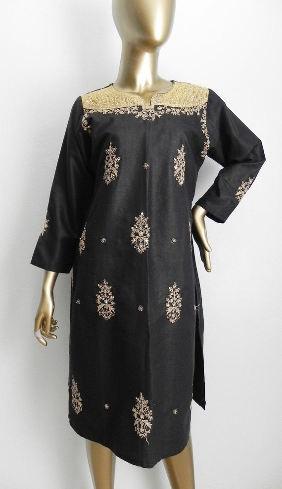 black ethnic dress