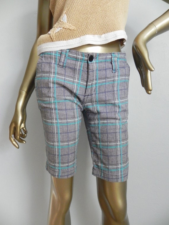 low rise bermuda shorts