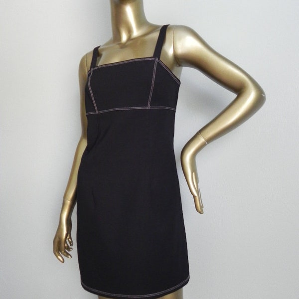 sporting style ~ black tank dress