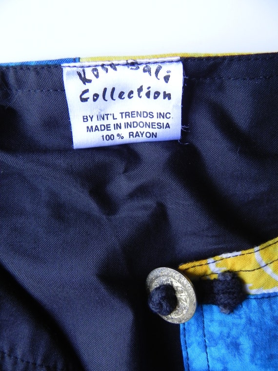 vintage colorful patchwork jacket \ lightweight j… - image 5