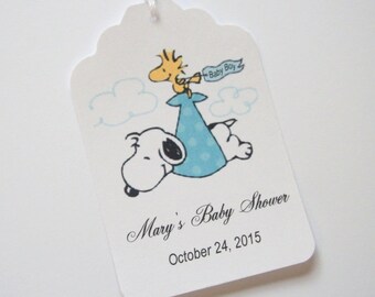 snoopy baby shower ideas