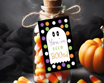 You've Been BOOed, Halloween Gift Tags: Boo Buckets, Part Favors,  2 x 3 in., Shipped