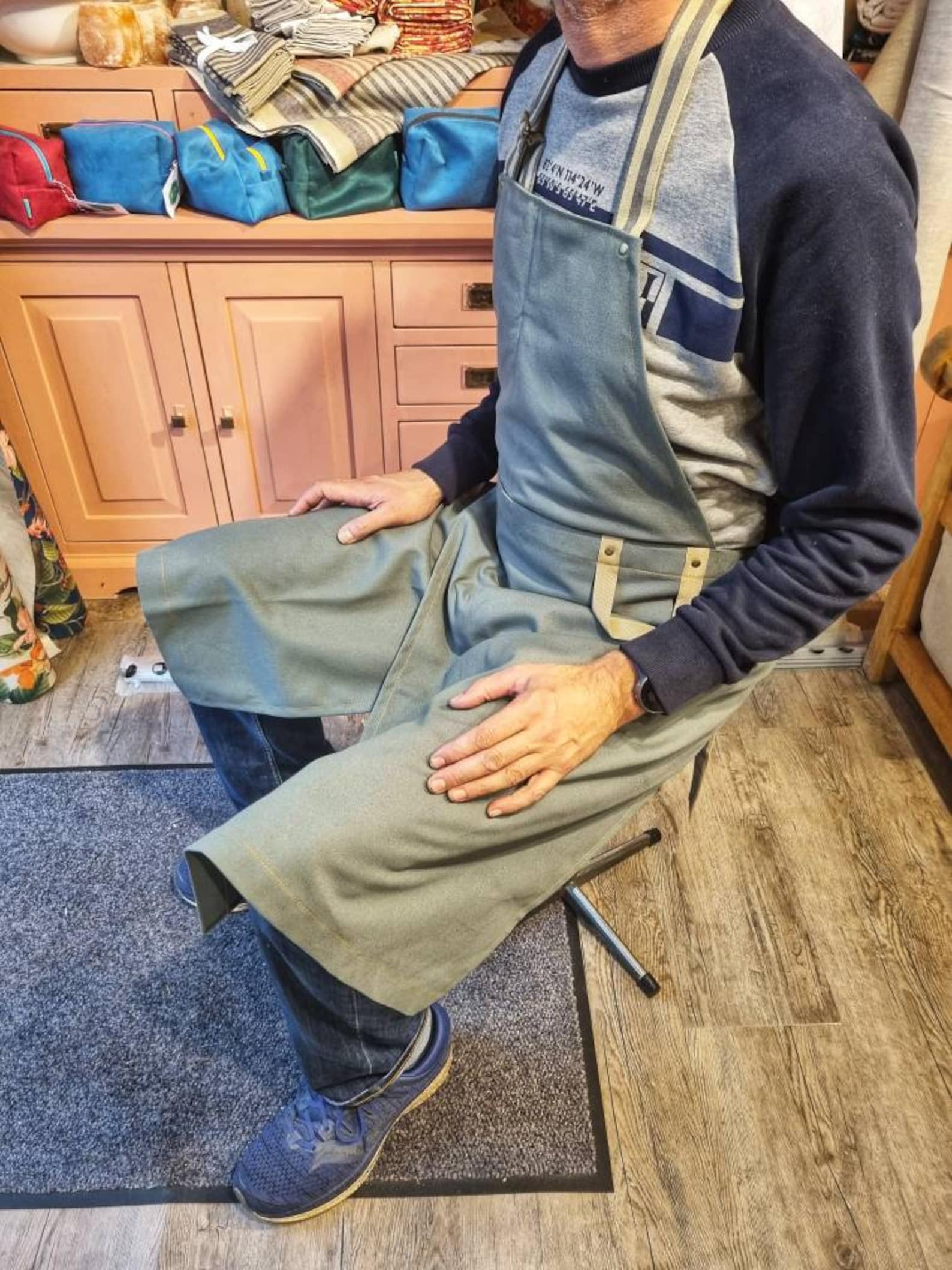 Potters Apron Pottery Apron Canvas Etsy