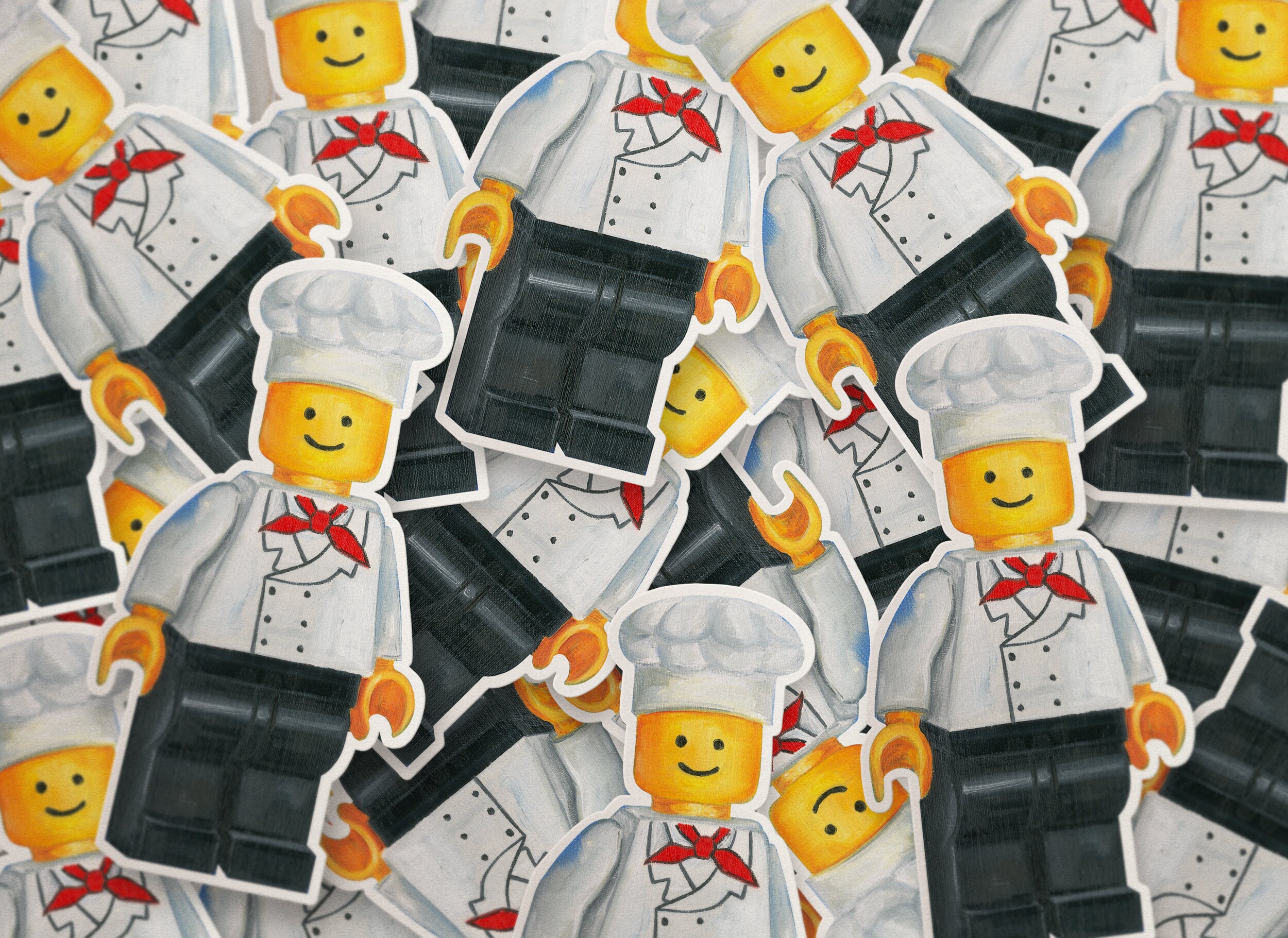STICKER Chef Etsy