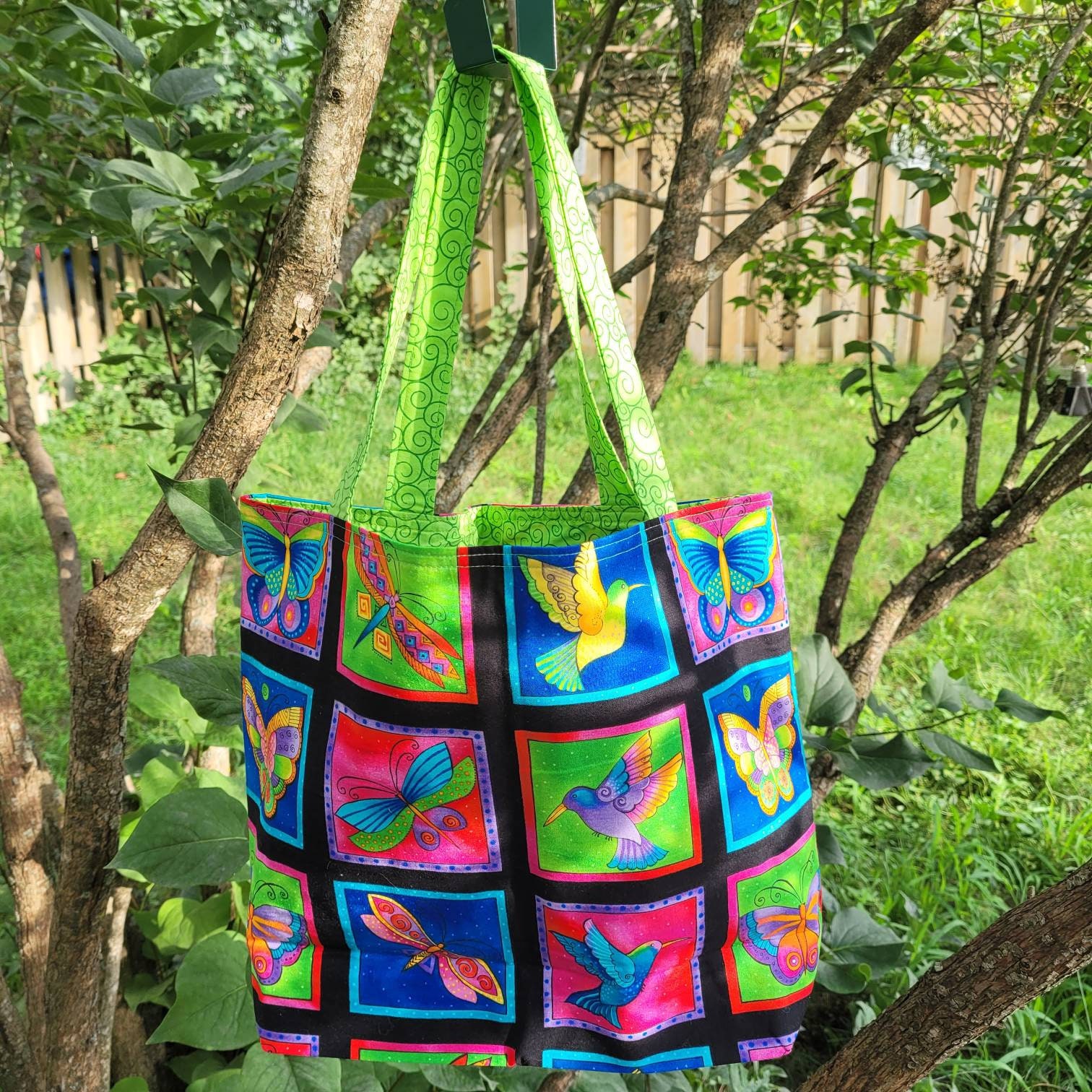 Flat bottom shop canvas tote bags
