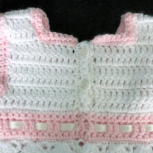 Crochet Pattern Baby Girl Dress