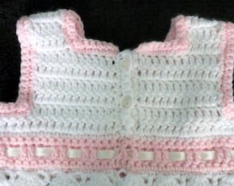 Crochet Pattern Baby Girl Dress