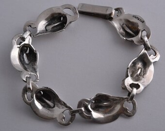 Silver Retro Mexican Bracelet (917z) - Etsy
