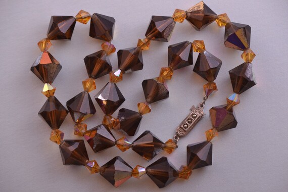 Crystal 1930's Art Deco Necklace (770v)