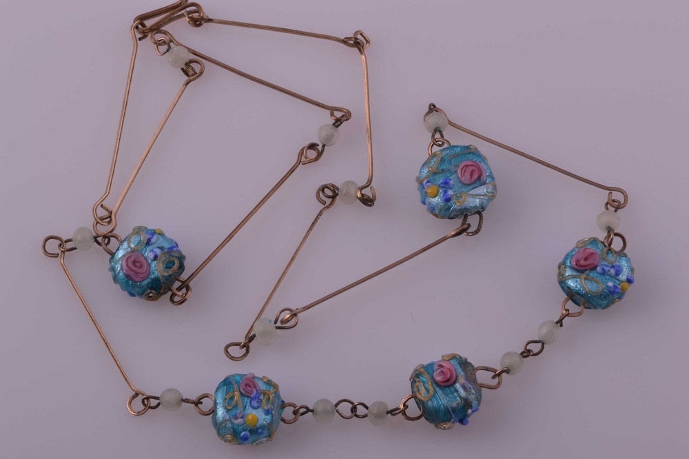 1930's vintagebeadsネックレス 1930's vintagebeadsネックレス ネックレス・ペンダント