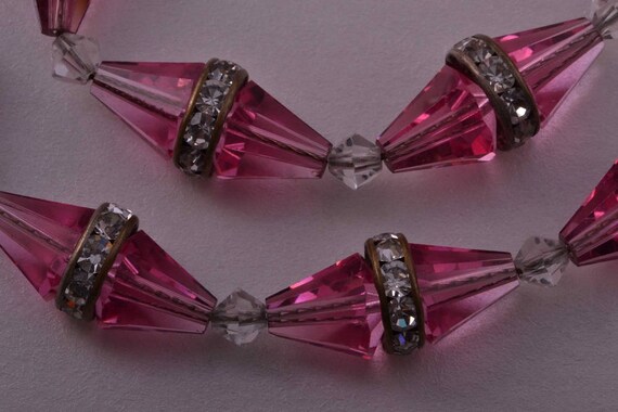 Crystal 1930's Necklace (908y18) - Etsy