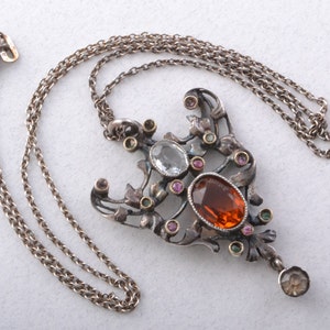 Silver Austro-Hungarian Victorian Pendant (511g)