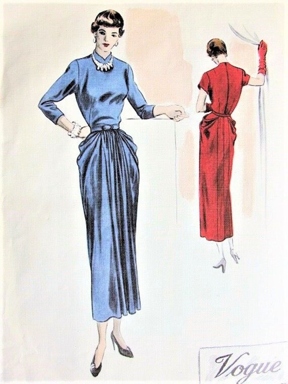 40s evening dress