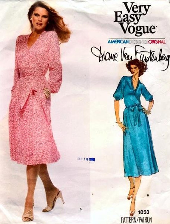 70's wrap dress