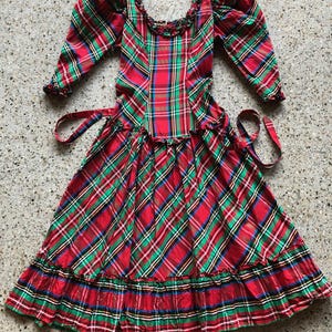 Barbara Barbara Tartan Taffeta Dress