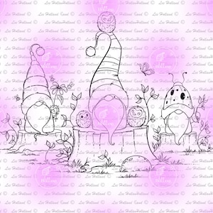 Waldzwerge, Kartenherstellung, Digitalstempel, Digi, Stamp