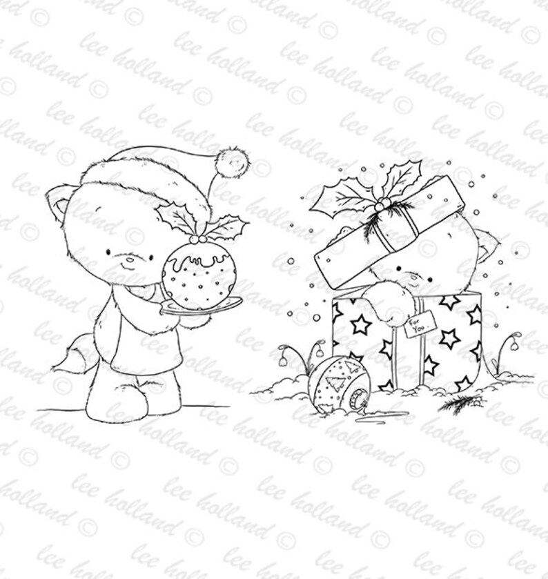 digital stamps 29 Christmas Digs stamp Mega Bundle mouse. stamps teddies.penguin crafting digi pigs
