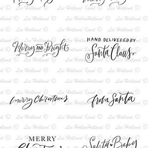 84 JPEG Christmas Sentiments, Digital stamp, Digi, Card making, Stamp, Digital Stamp, Sentiments image 9