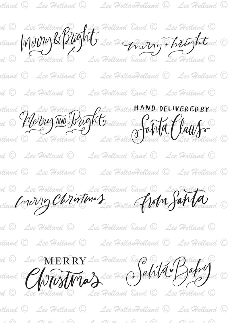 84 JPEG Christmas Sentiments, Digital stamp, Digi, Card making, Stamp, Digital Stamp, Sentiments image 9