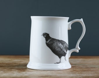 Pleasant Pheasant Fine Bone China Pint Tankard