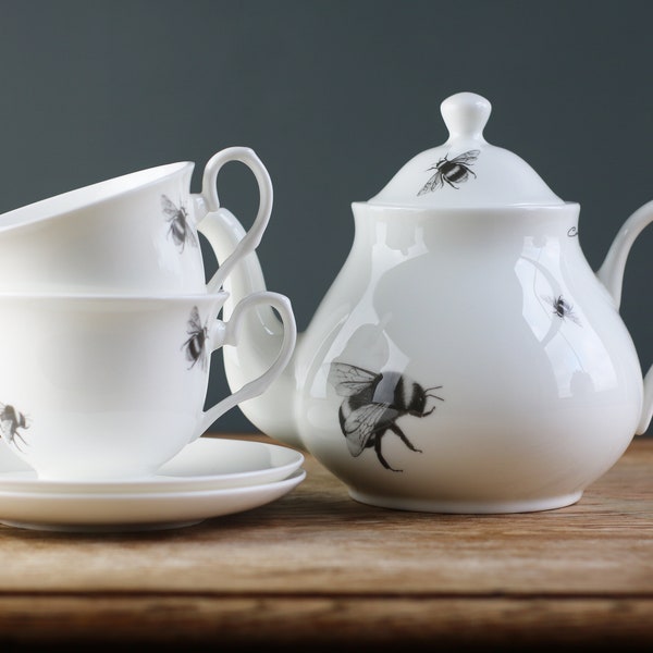 Bone China Tea Set Etsy