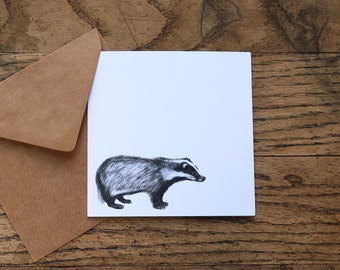 Art Card 'The Bad Badger'