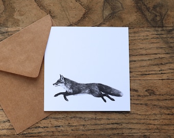 Art Card 'The Smart Fox'