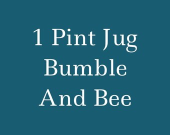 Bumble and Bee Fine Bone China 1 Pint Jug