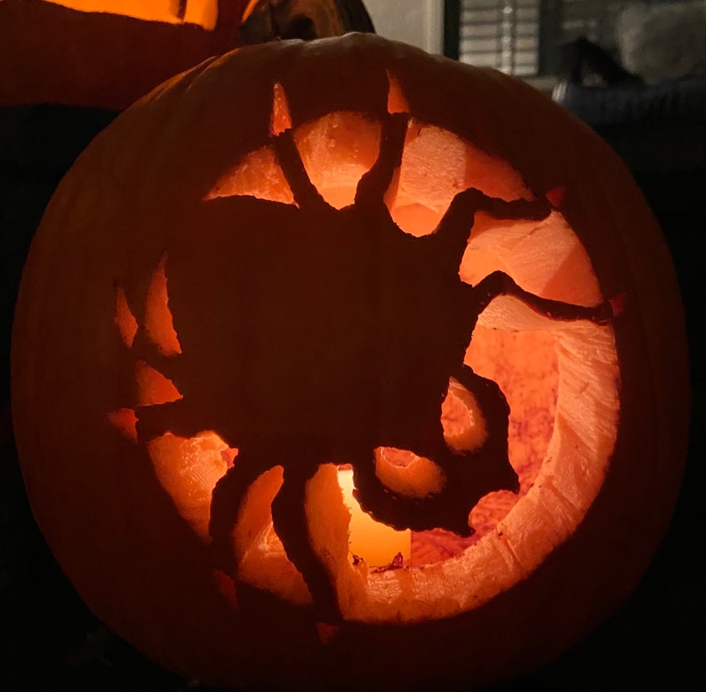 Beginner Pumpkin Carving Patterns Printable PDF | Etsy