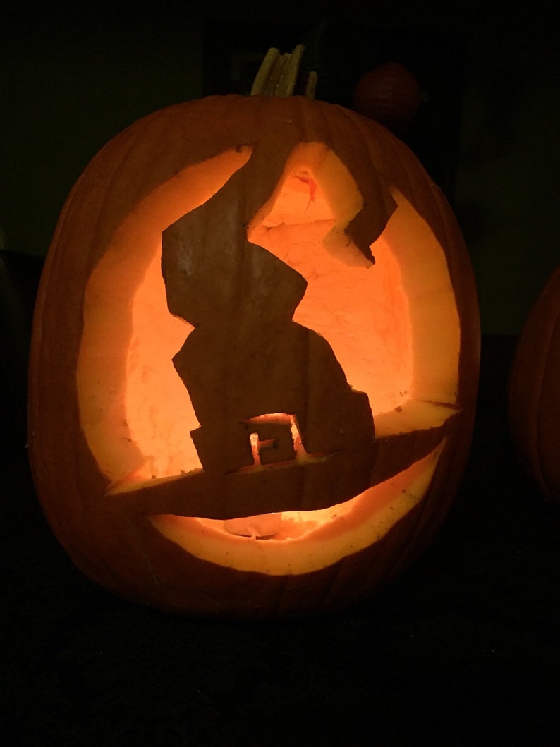 Beginner pumpkin carving patterns printable pdf etsy