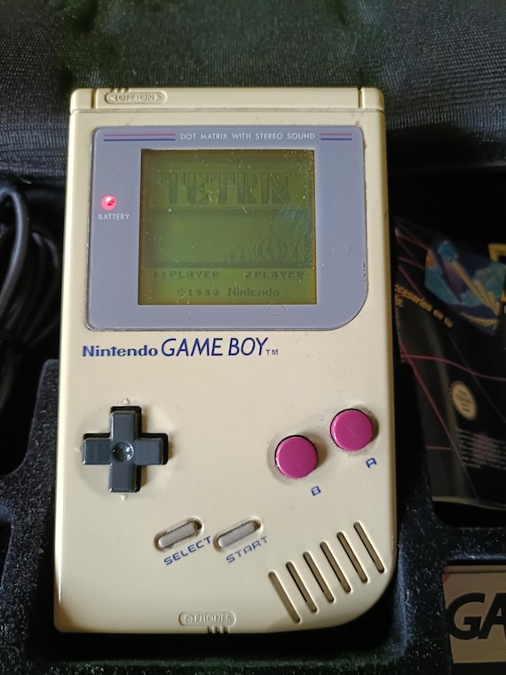 Vintage Nintendo Gameboy DMG-01 Original - 1989 - With