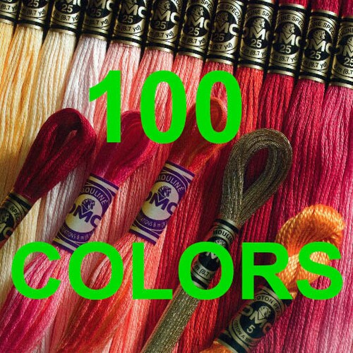 DMC Embroidery Thread Art 117 Mouline Special 25 Stranded Etsy