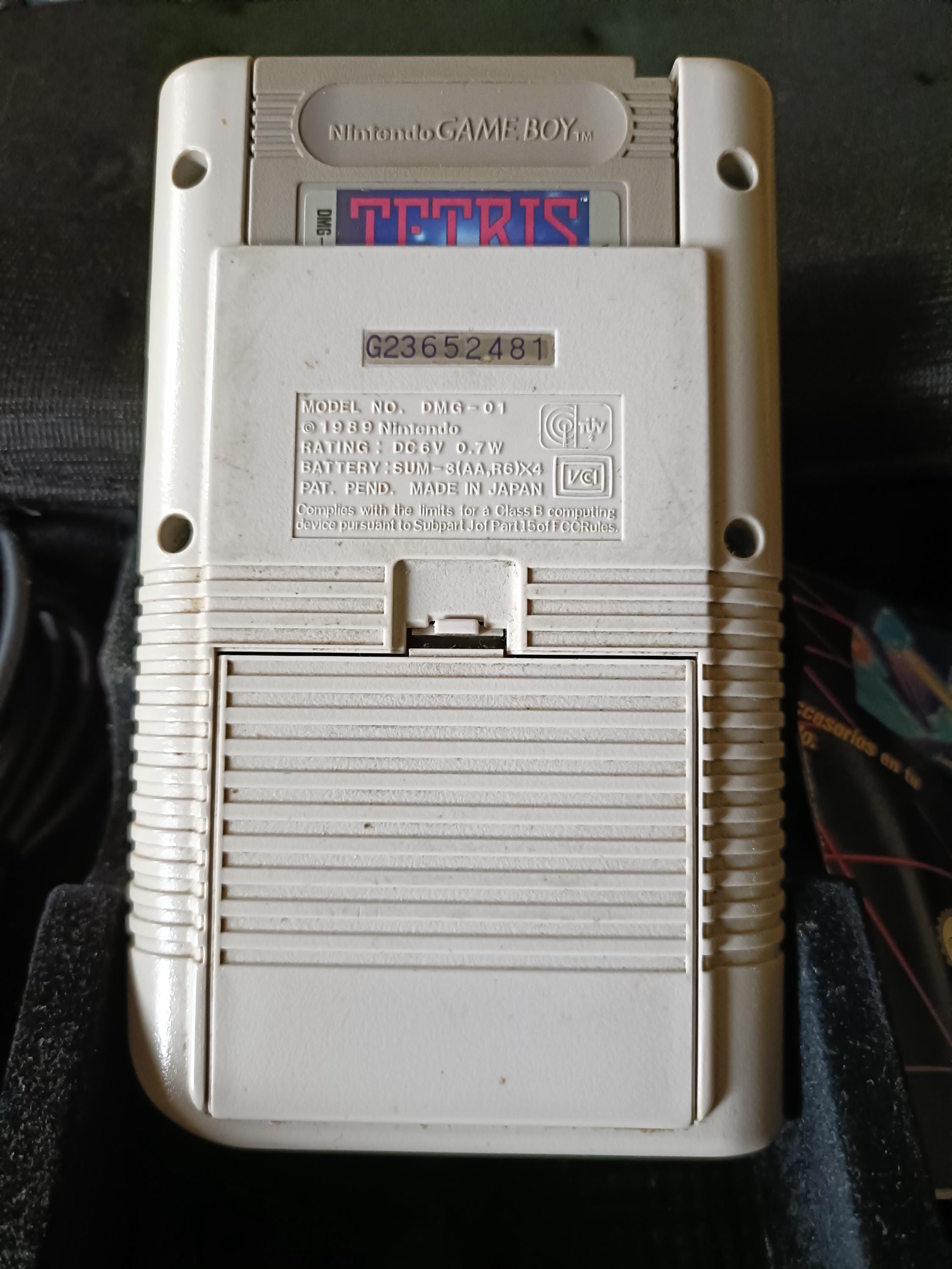 Vintage Nintendo Gameboy DMG-01 Original - 1989 - With