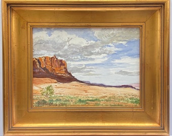 Fremont Ellis (1897-1985) desert Landscape Painting