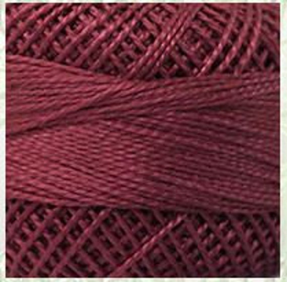 Perle Cotton: 2246 Very Dark Mauve Perle Cotton: 2246 Very Dark Mauve