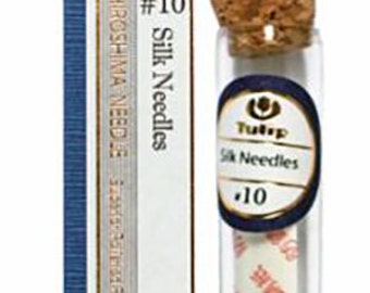 Silk Needles - Size 10 - Tulip Very Thin, Fine Needles - Size # 10